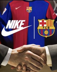 开云电子-巴萨续约耐克获1亿巨奖，回归1:1时代冬窗注册无忧