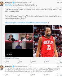 曝范乔丹也不会入KD交易：格林是唯1讨论点 美记明言不会提高报价